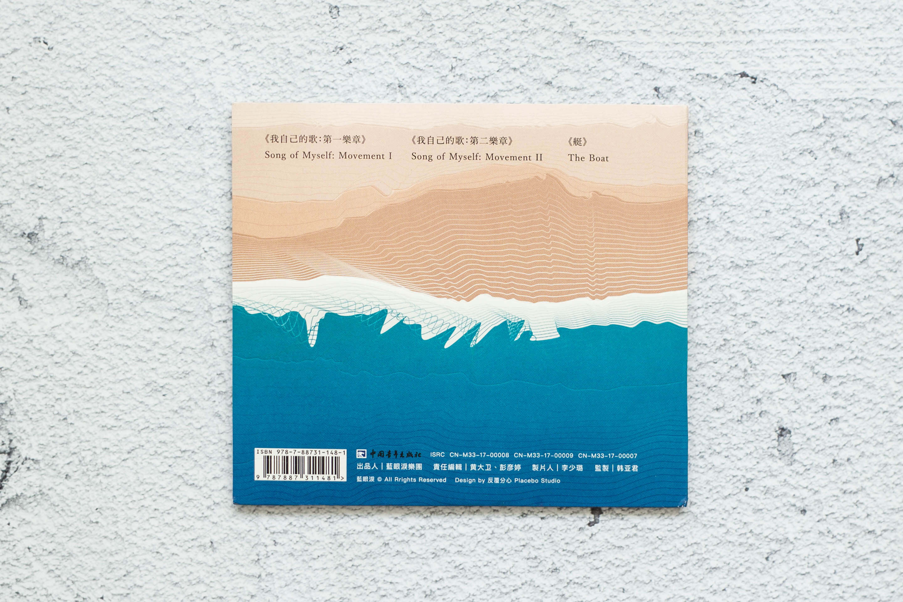當我們站在海的邊緣唱片裝幀設計
